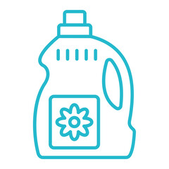 Detergent Multicolor Line Icon