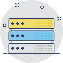 Server Vector Icon
