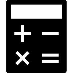 Fototapeta premium Calculator Vector Icon