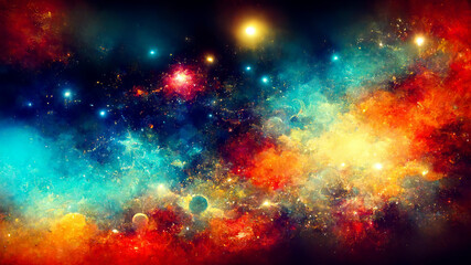 Fototapeta premium planet background