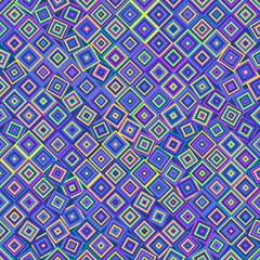 Color Rhombus tile tessellation pattern illustration