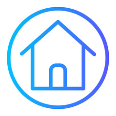 home gradient icon