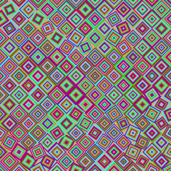 Color Rhombus tile tessellation pattern illustration