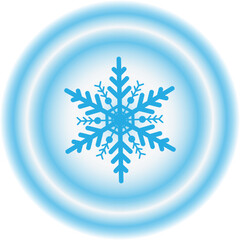 Snowflake winter. vector illustration. Christmas. New Year celebration.