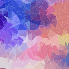 Geometric Abstract Polygonal Design Background