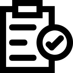 Checklist Vector Icon