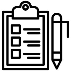 Checklist Vector Icon
