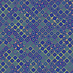 Color Rhombus tile tessellation pattern illustration