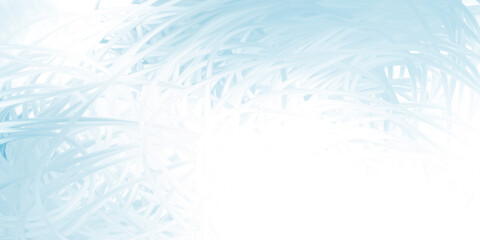 Abstract blue winter background with snow