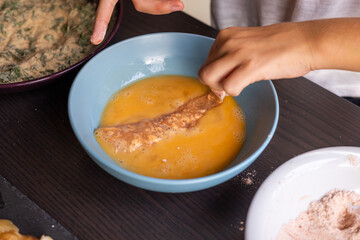 raw chicken meat prepare to be cook