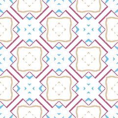 Abstract geometric pattern. A seamless background, vintage texture