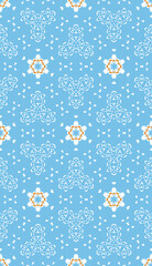 Abstract geometric pattern. A seamless background, vintage texture