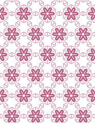 Abstract geometric pattern. A seamless background, vintage texture