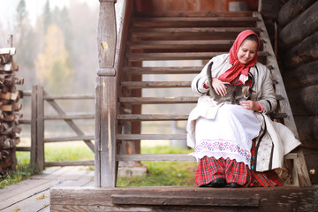 The concept of ancient traditions. Slavic carnival. Rites, dances and fortune-telling. Outfits of European Slavs.