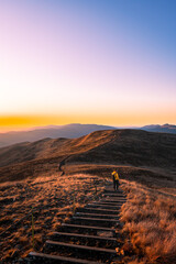 Sunset in Bieszczady mountains © Tomasz