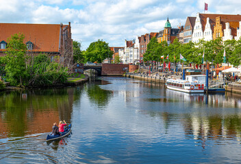 L&uuml;beck, Promenade an der Trave