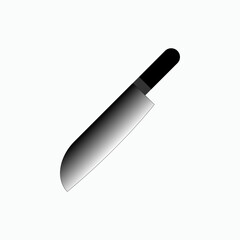 Knife Icon. Kitchen Utensil Symbol - Vector.