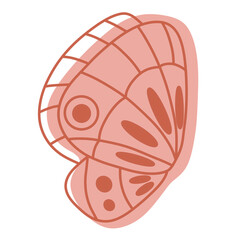 Boho Butterfly Illustration