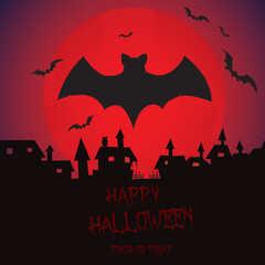 halloween background. suitable for greeting when celebrating Halloween events.	
