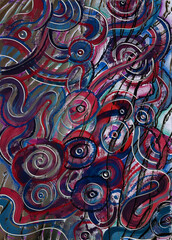 Abstraction. Illustration.