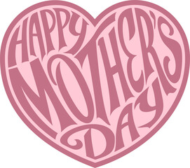 Fototapeta premium Mothers Day Heart