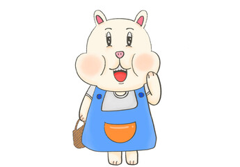 Mother Pig will go shopping.