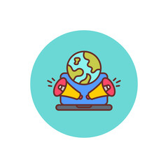 Internet Marketing icon in vector. Logotype