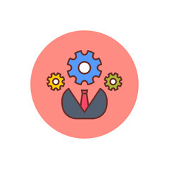 Expert User icon in vector. Logotype