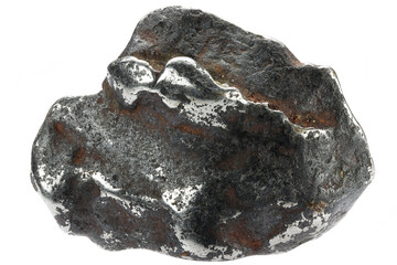 fragment of the Henbury meteorite isolated on white background © Björn Wylezich
