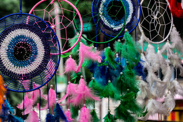 Let's catch the dreams with a dream catcher
 