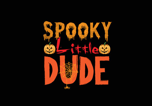 Spooky Little Dude Halloween T shirt