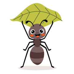 Cartoon Drawing Of An Ant