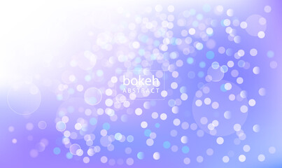 abstract background with bokeh