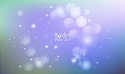 Obraz na płótnie Canvas abstract background with bokeh, Blue background