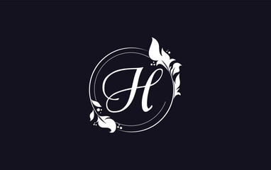 Laurel wreath leaf logo design vector  for professional brand and business