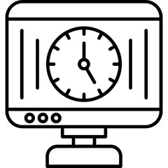 Obraz premium Time Management Icon