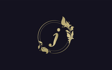 Laurel wreath leaf logo design vector  for professional brand and business