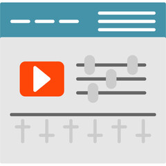 Fototapeta premium Editor Icon