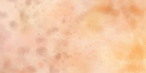 Colorful watercolor background of abstract sunset sky with paint blotches and soft blurred texture.Abstract watercolor drawing on a paper image. grunge texture and backdrop background .><