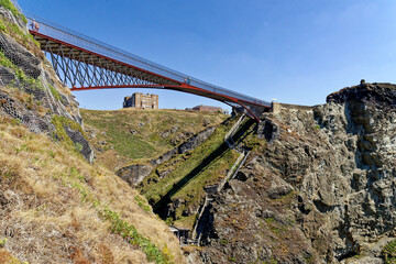 The Tintagel Bridge - Tintagel castle - Cornwall