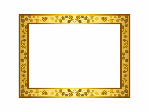 gold picture frame