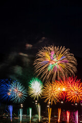 シンプルな花火