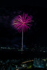 シンプルな花火