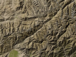 Panjshir, Afghanistan. Low-res satellite