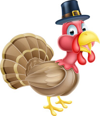 Cartoon Thanksgiving Turkey