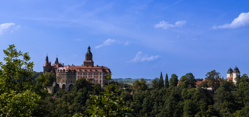 Zamek Książ w Wałbrzychu, Polska.