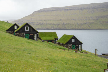 Ferienh&auml;user in B&oslash;ur, Insel Vagar, F&auml;r&ouml;er Inseln