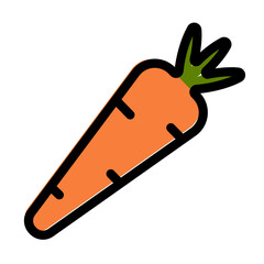 hand with carrot