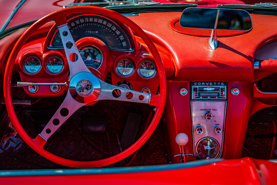 1962 Chevrolet Corvette Convertible Dashboard