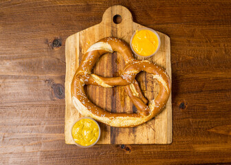 Jumbo soft pretzel
